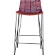 Tella Metal Woven Bar Stool Multicolor